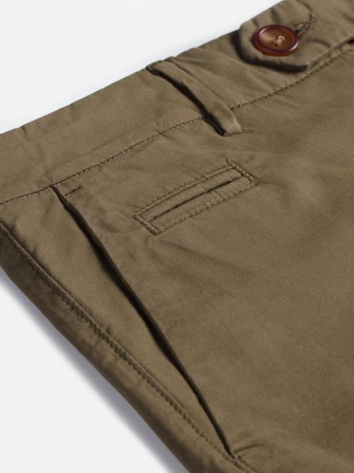 Pantalon Chino vert bouteille 