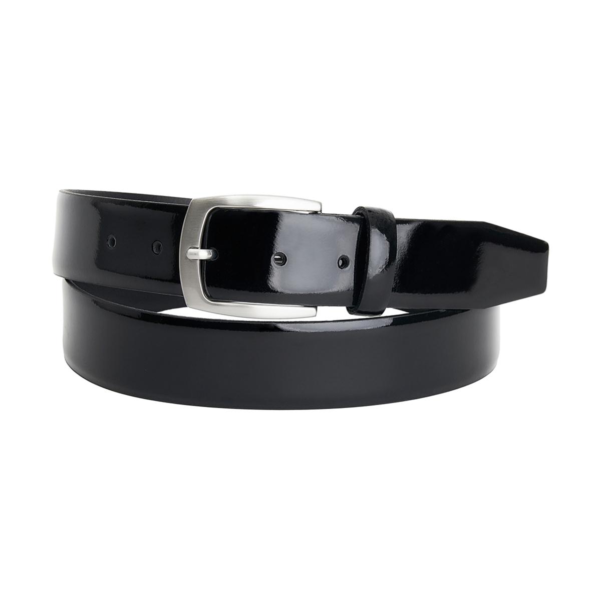 Ceinture noir en cuir percival
