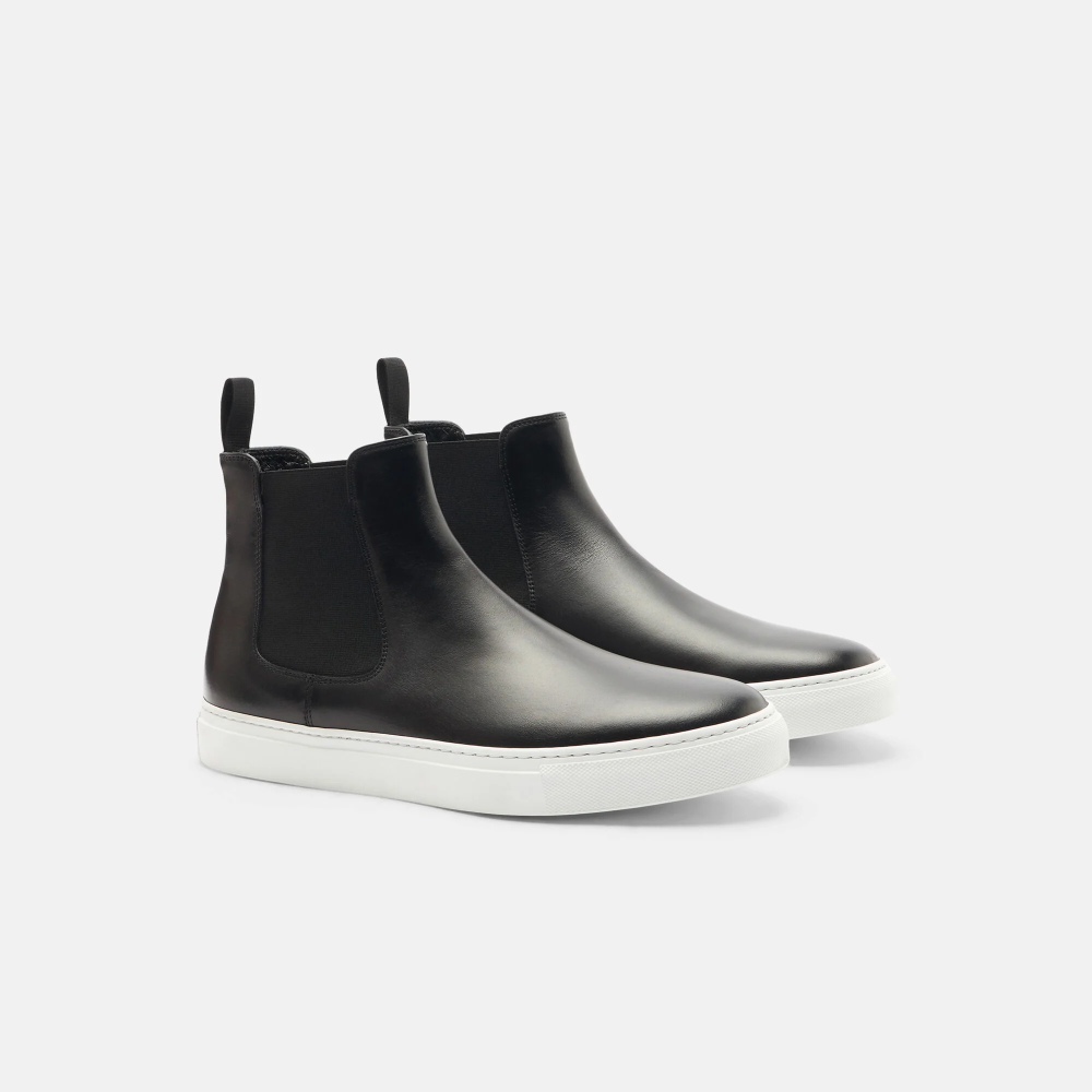 Sneakers de luxe TOMMASO bleu SCAROSSO