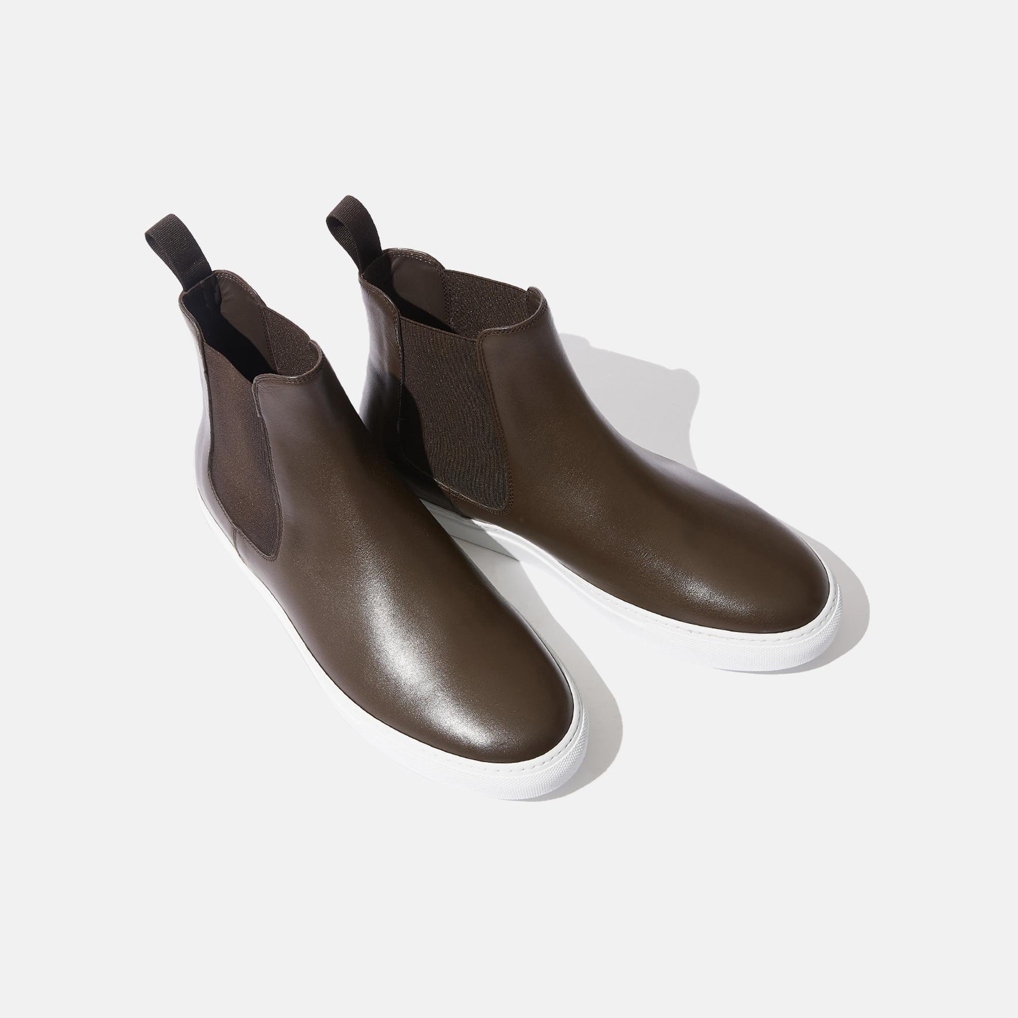 Sneakers de luxe TOMMASO marron SCAROSSO