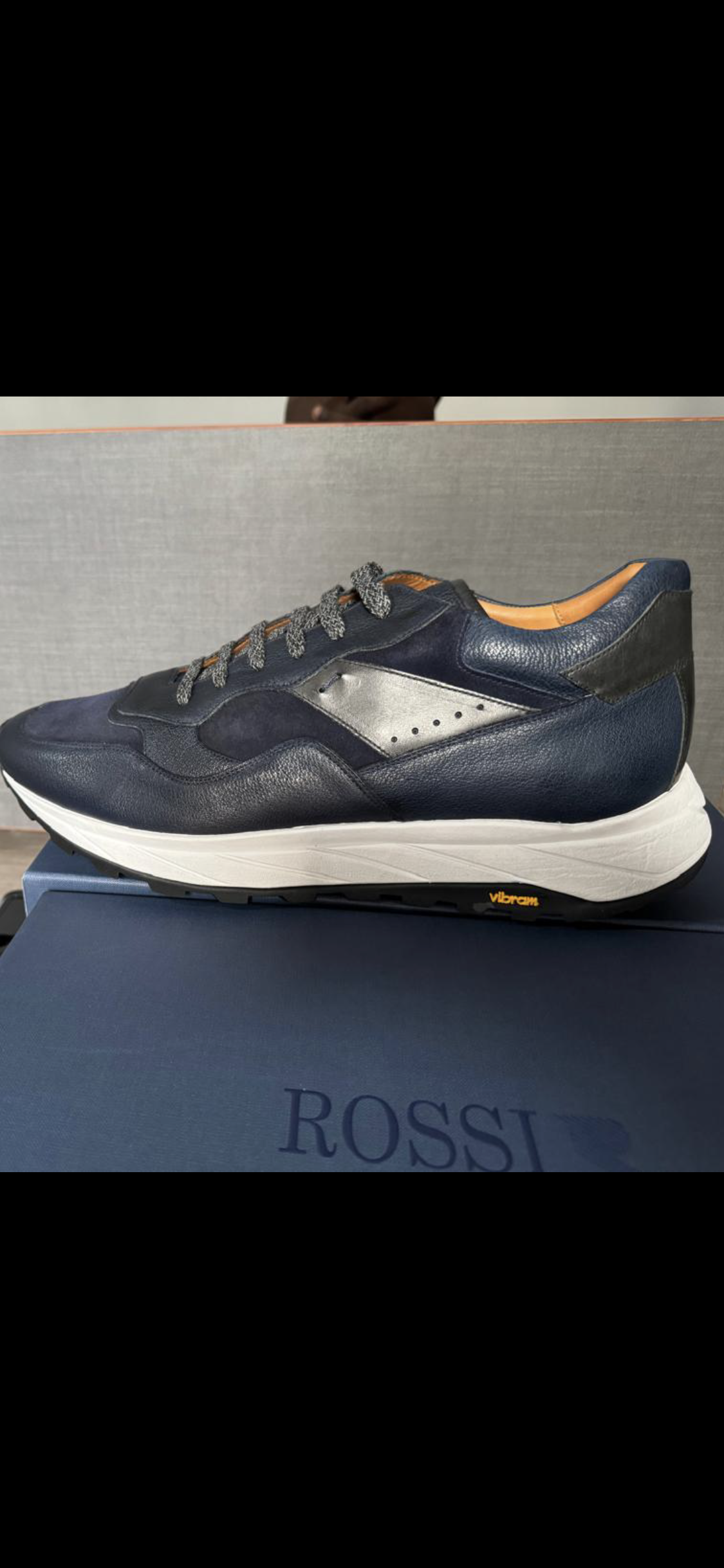 Sneakers bleu Gianfranco